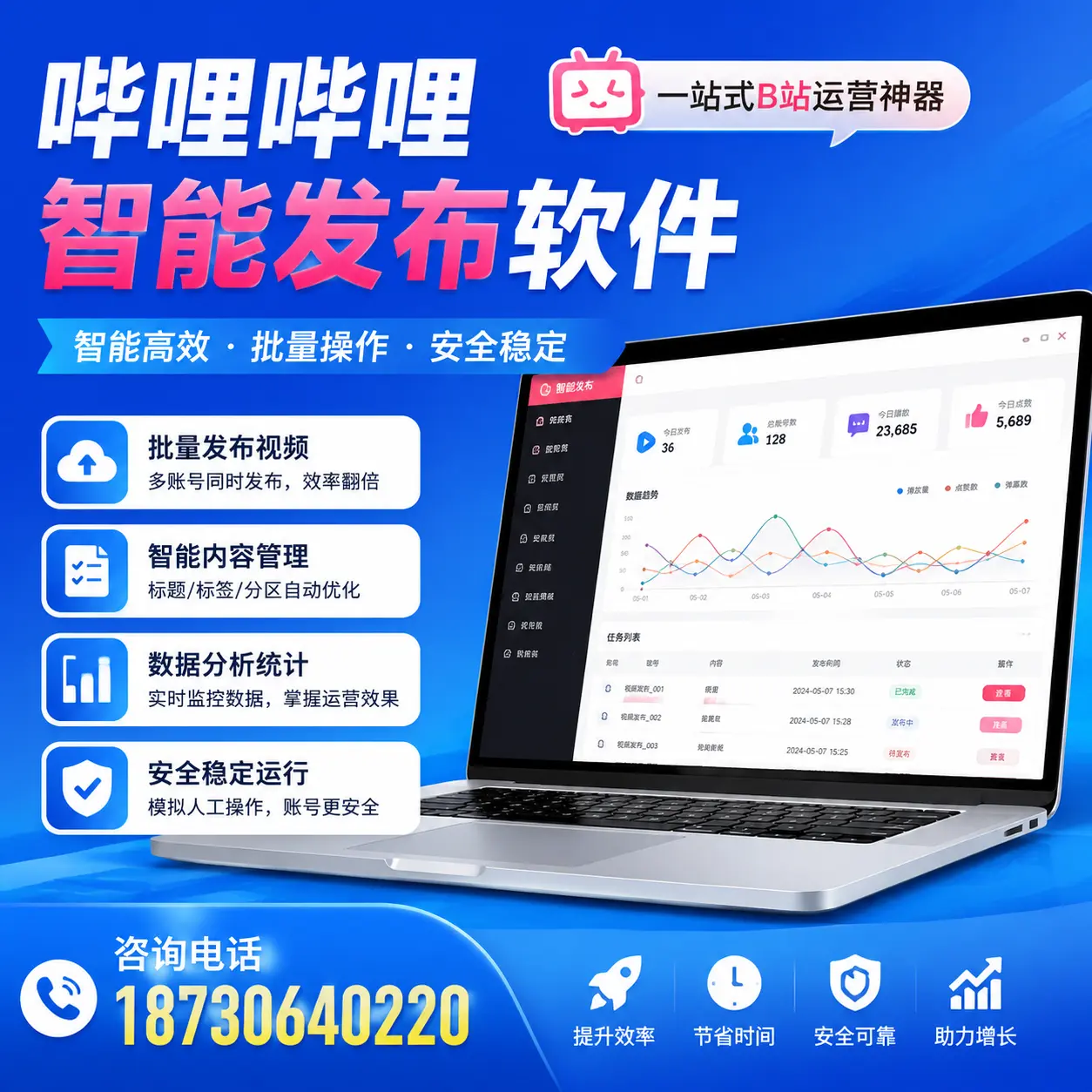 如何通过哔哩哔哩智能发布软件提升 沧州 企业曝光率